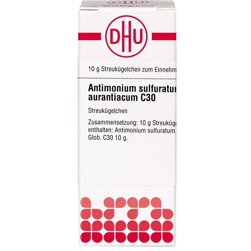 Antimonium Sulfuratum aurantiacum C 30 Globuli 10 g
