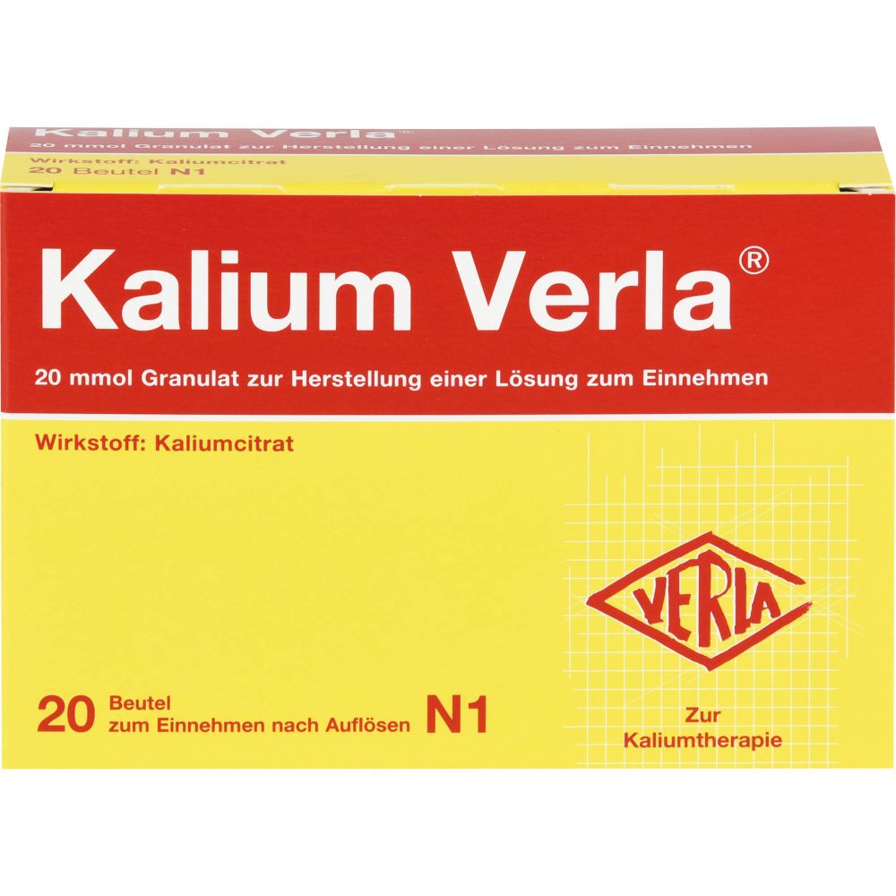 Kalium Verla Granulat Btl. 20 St