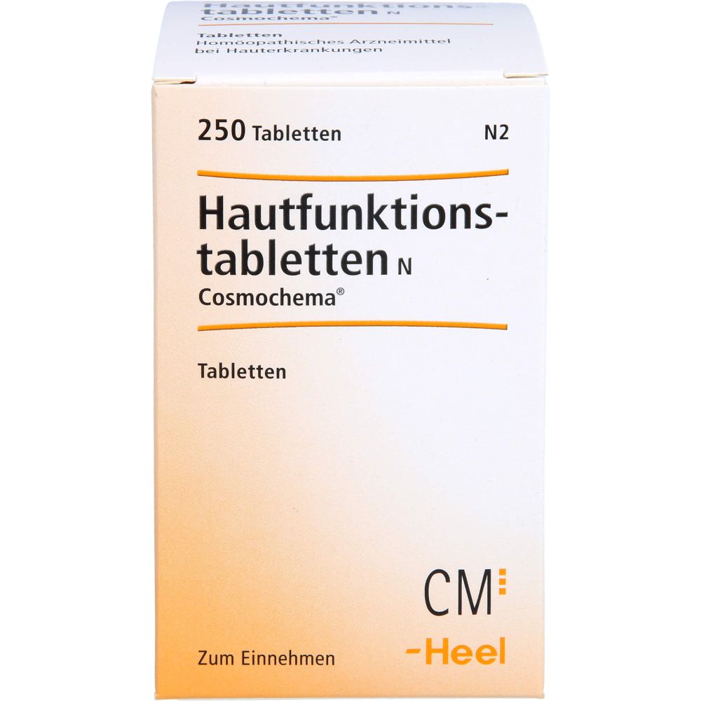 Hautfunktionstabletten N Cosmochema 250 St