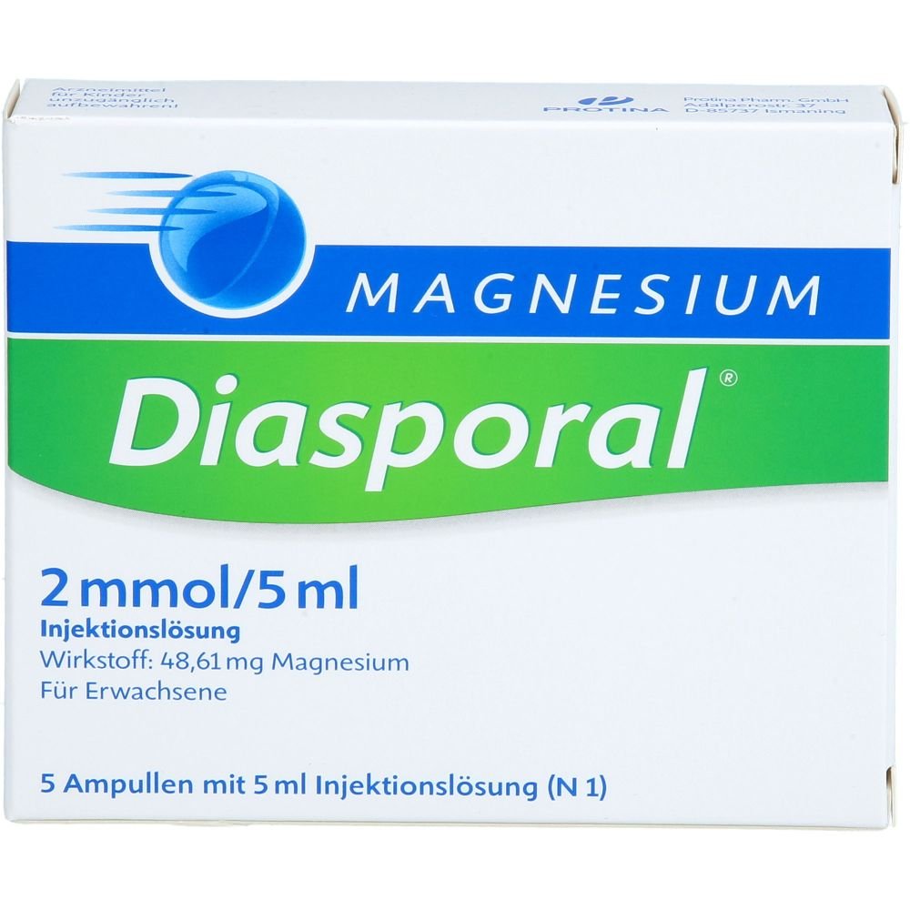 Magnesium Diasporal 2 mmol Ampullen 25 ml