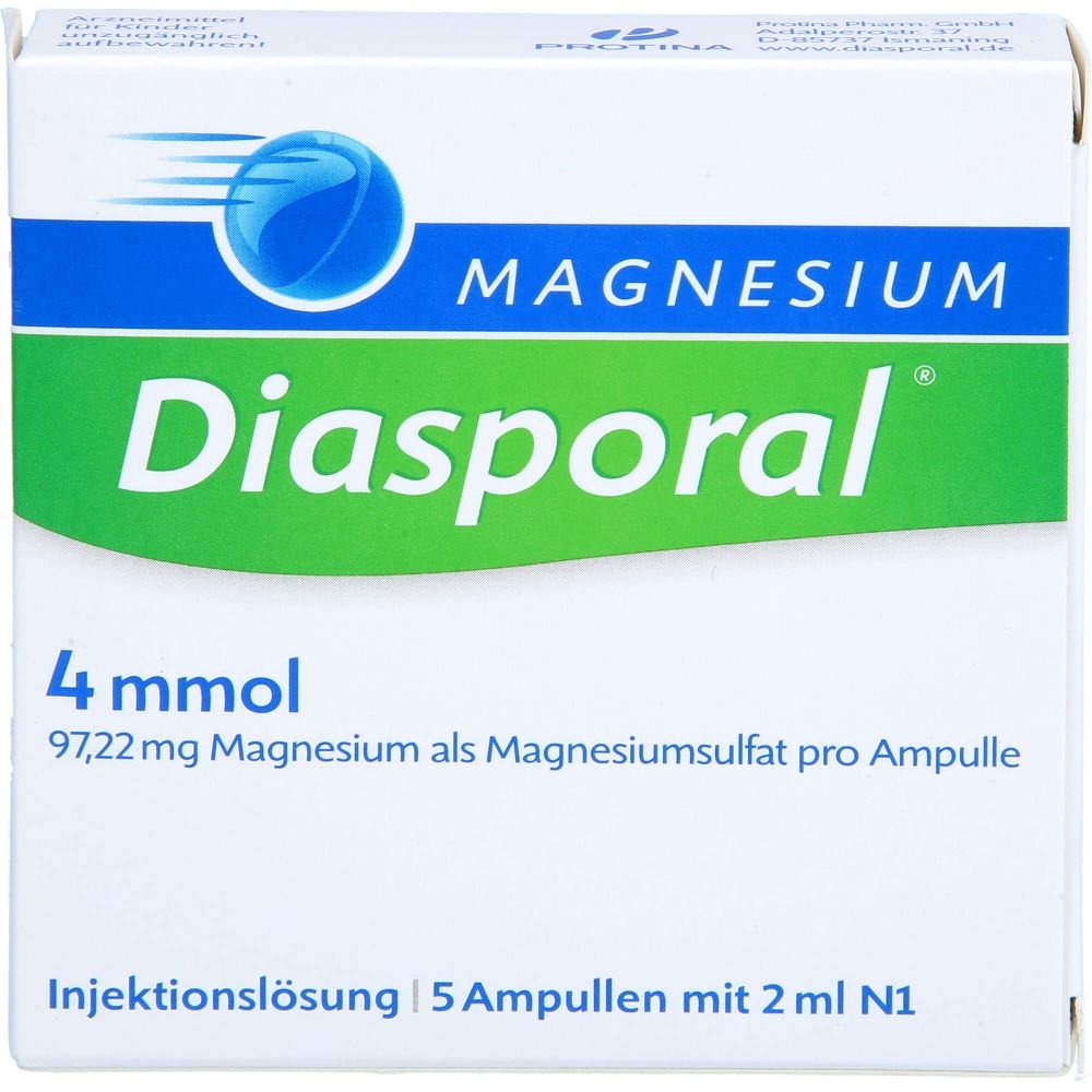 Magnesium Diasporal 4 mmol Ampullen 10 ml