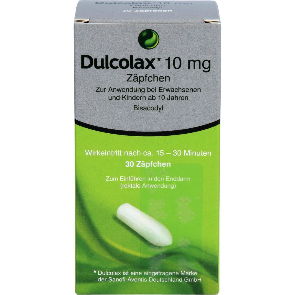 Dulcolax 10 mg Zäpfchen 30 St