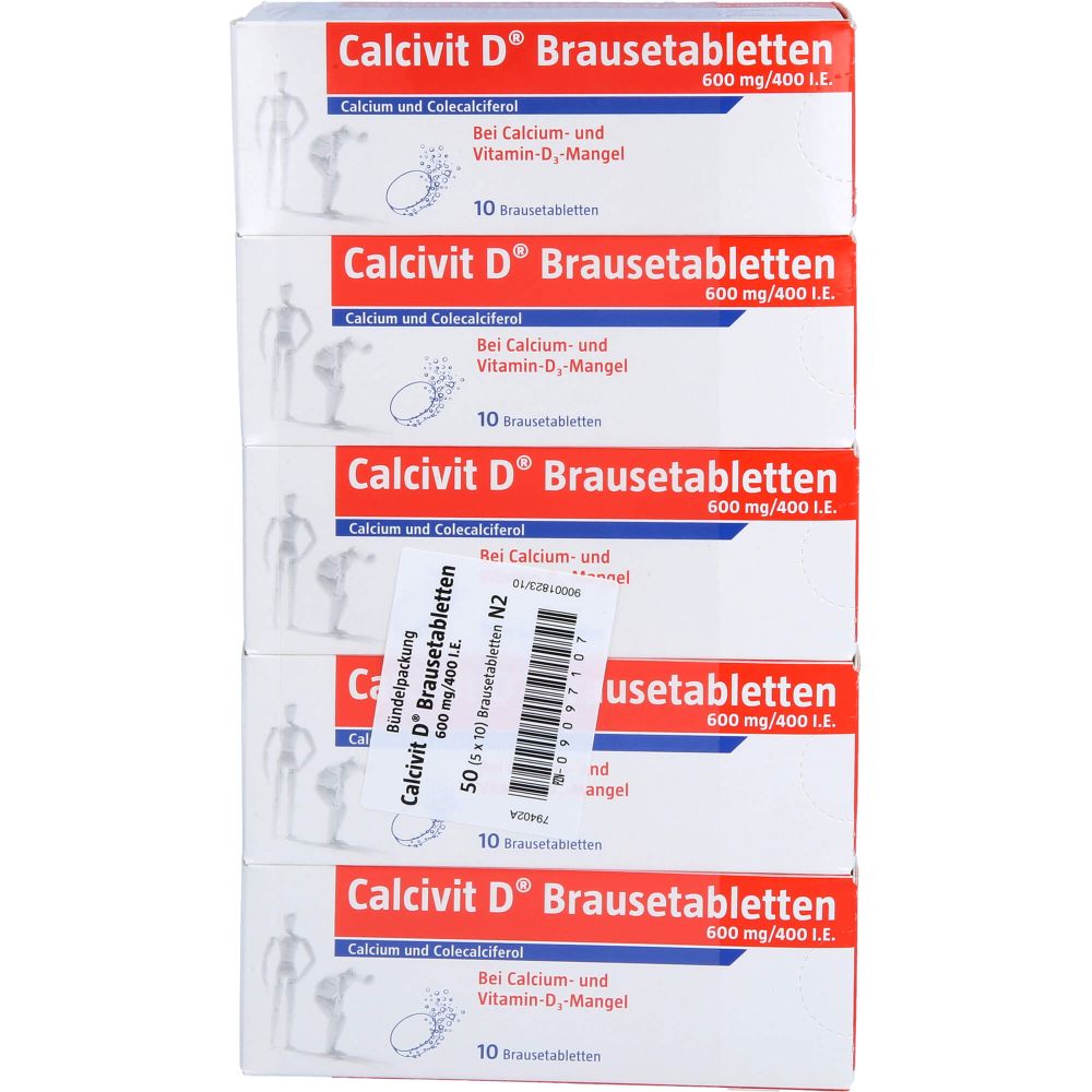 Calcivit D Brausetabletten 50 St
