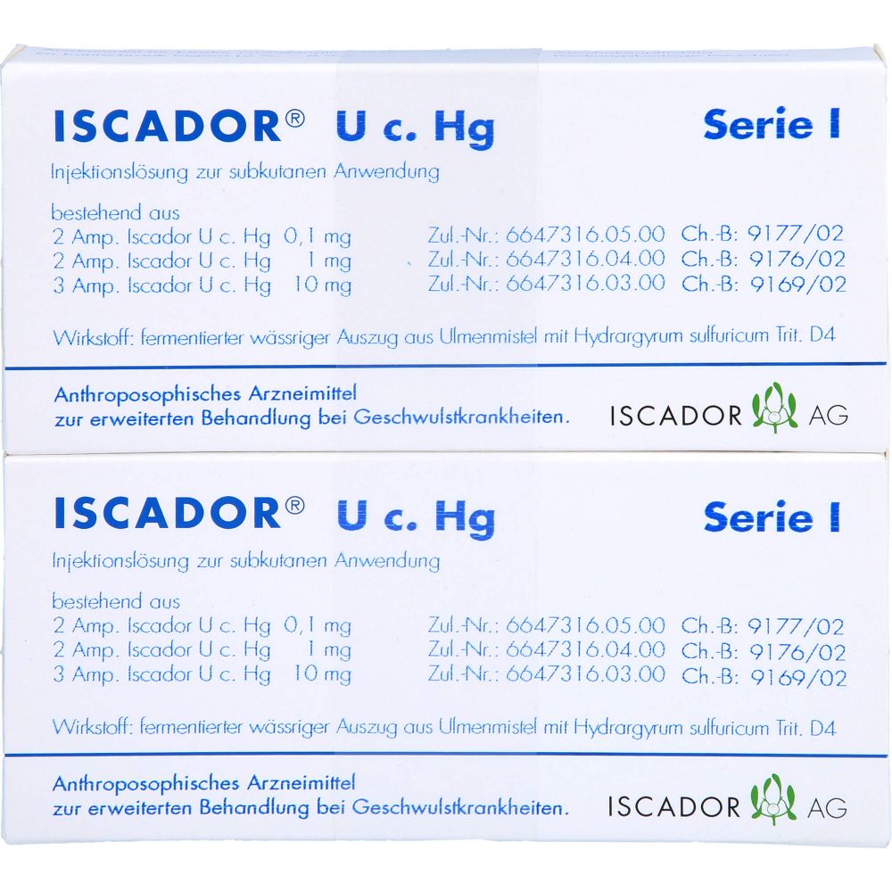 Iscador U c.Hg Serie I Injektionslösung 14 ml