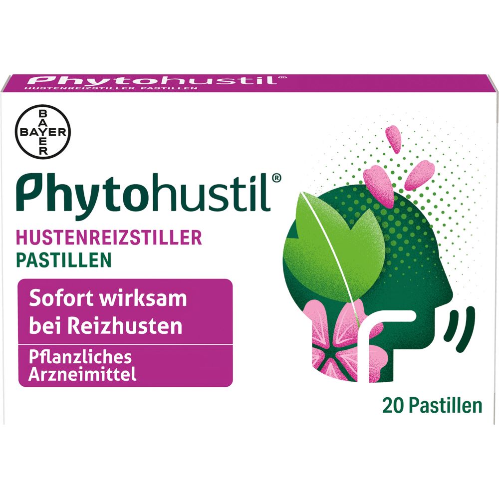 Phytohustil Hustenreizstiller Pastillen 20 St