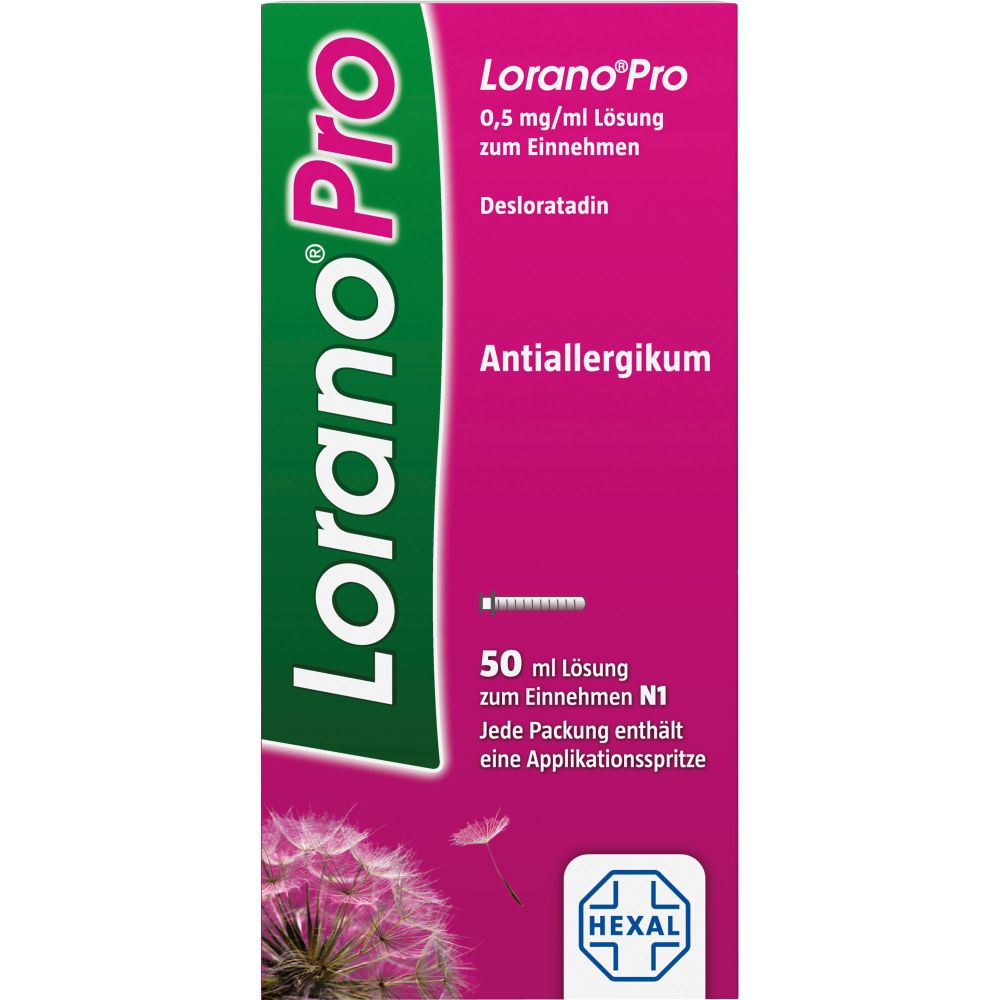Loranopro 0,5 mg/ml Lösung zum Einnehmen 50 ml
