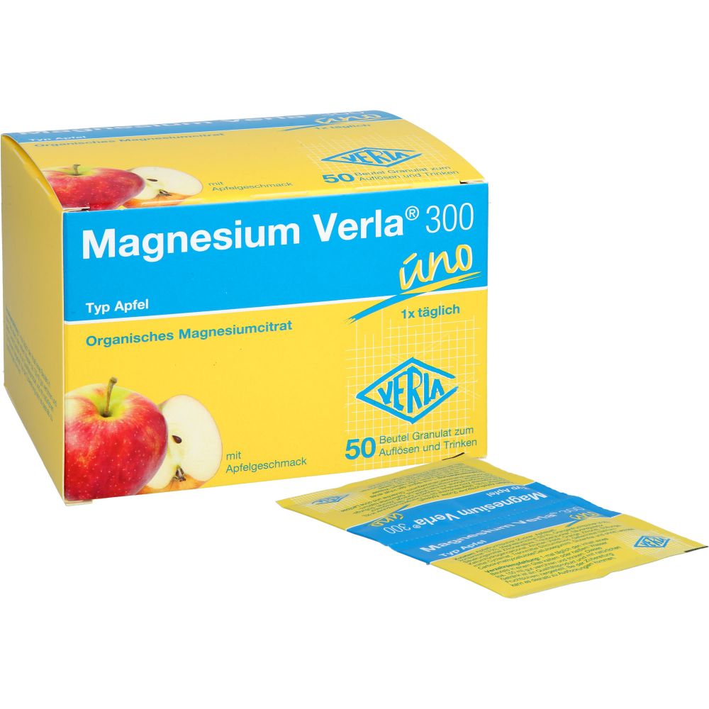 Magnesium Verla 300 Apfel Granulat 50 St
