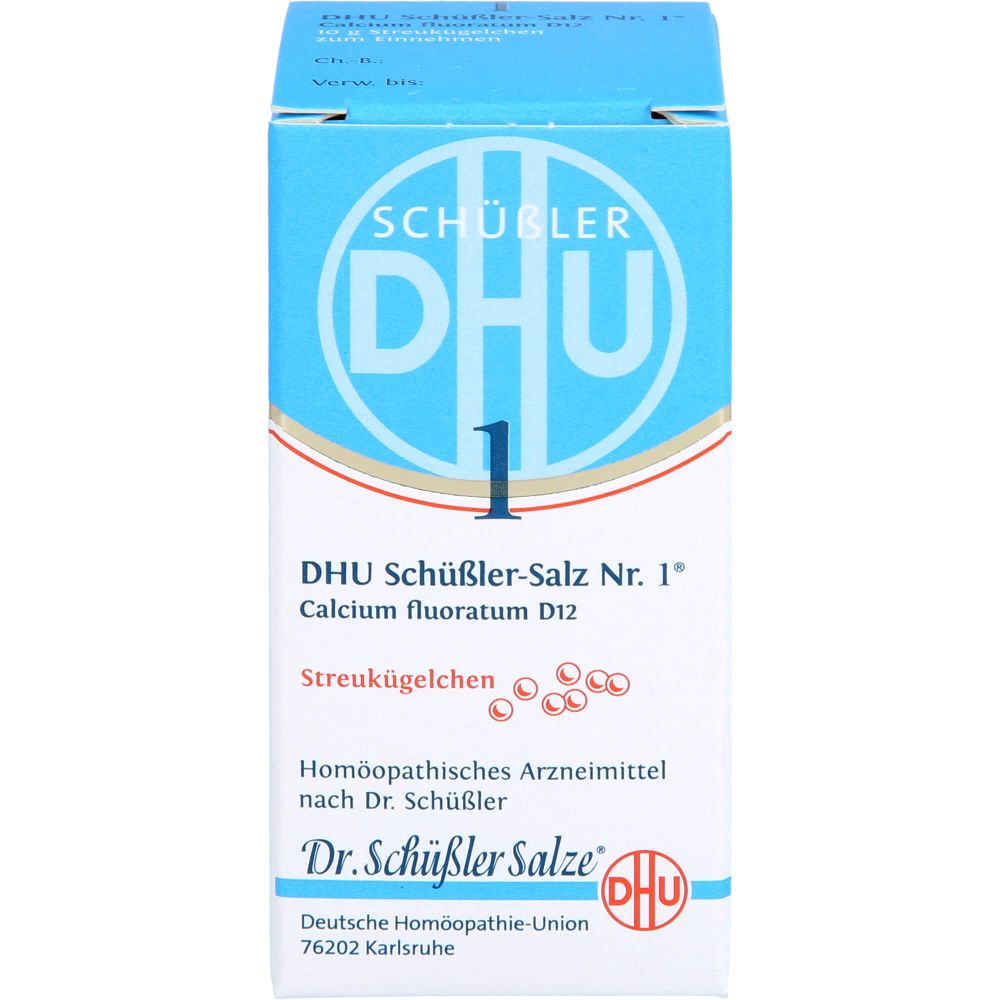 Biochemie Dhu 1 Calcium fluoratum D 12 Globuli 10 g