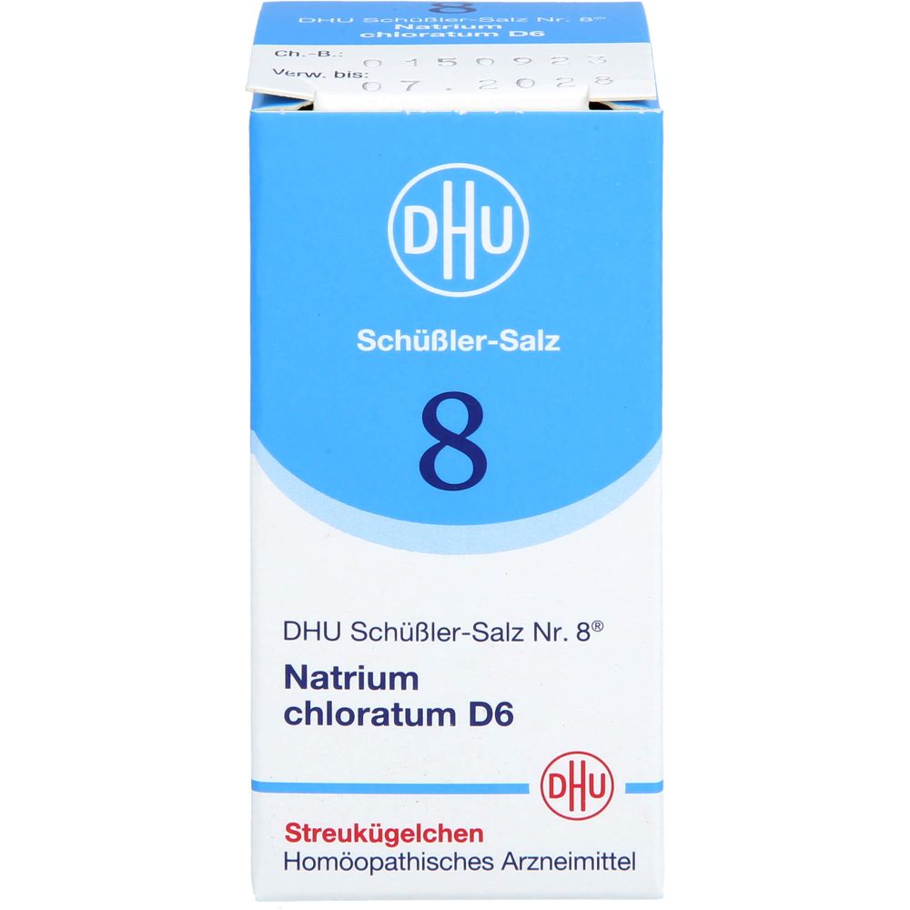 Biochemie Dhu 8 Natrium chloratum D 6 Globuli 10 g