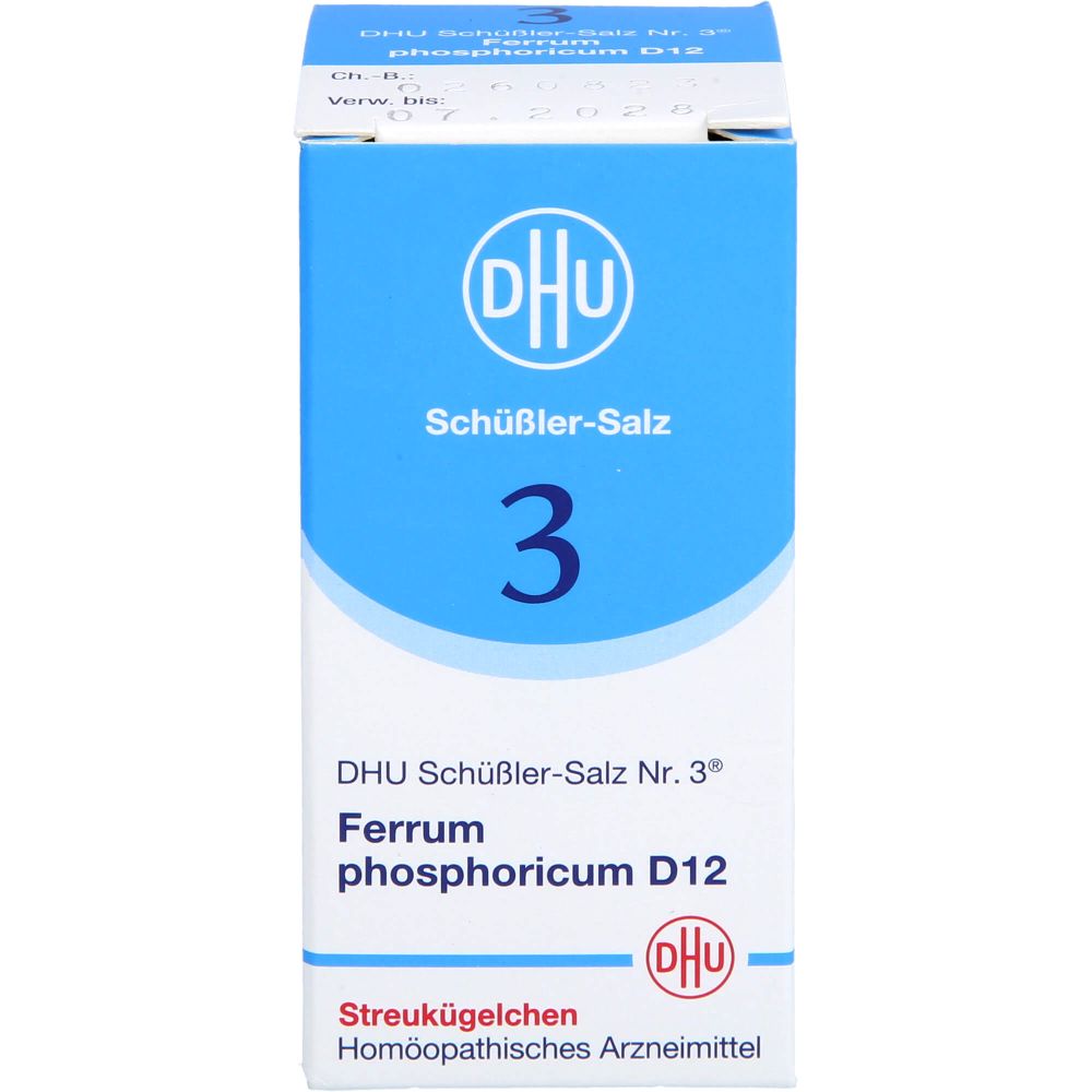 Biochemie Dhu 3 Ferrum phosphoricum D 12 Globuli 10 g