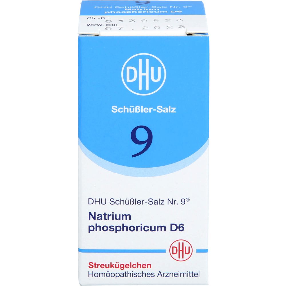 Biochemie Dhu 9 Natrium phosphoricum D 6 Globuli 10 g