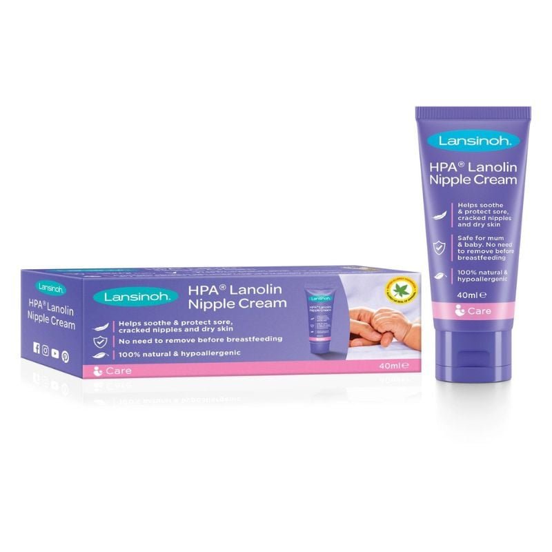 Lanolin crema HPA, 40 ml, Lansinoh