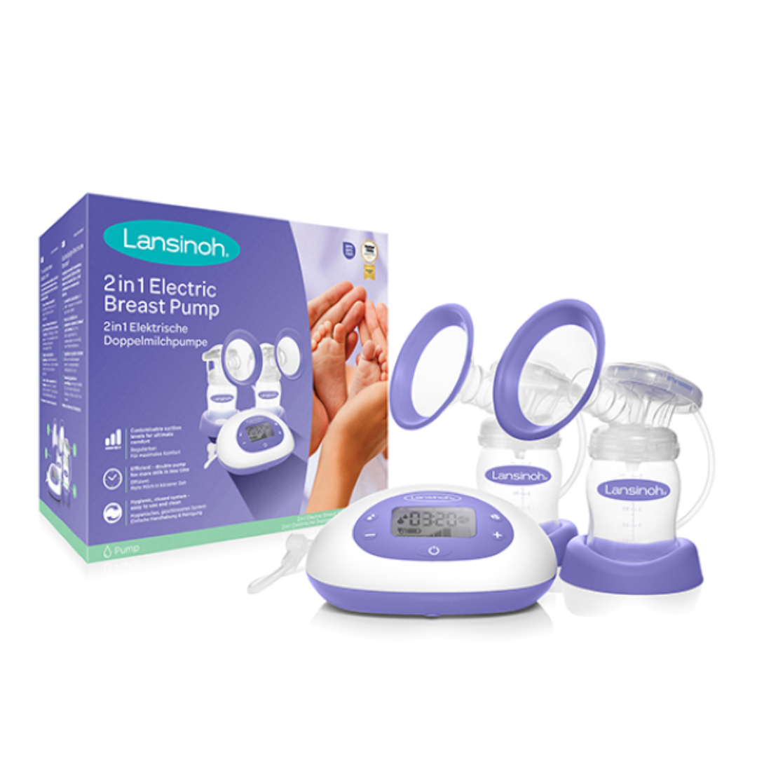 Pompa de sân electrică dublă, 2in1, Lansinoh