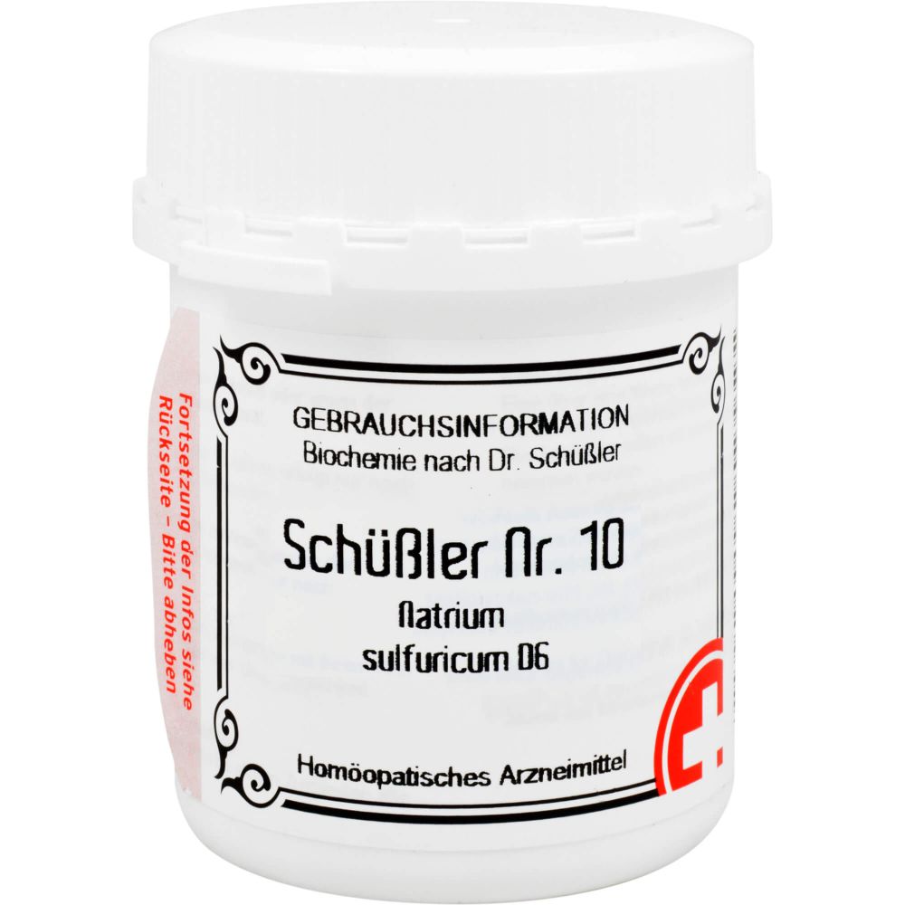 Schüssler Nr.10 Natrium sulfuricum D 6 Tabletten 400 St