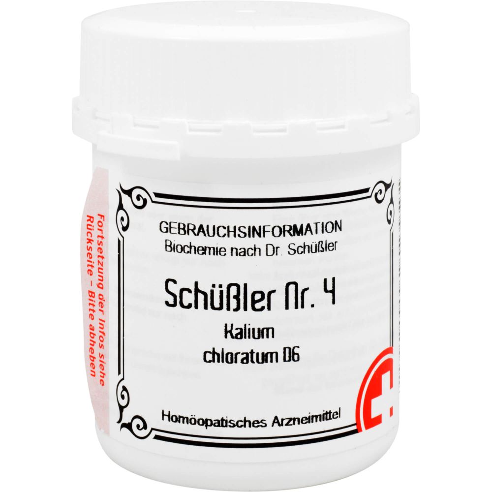 Schüssler Nr.4 Kalium chloratum D 6 Tabletten 400 St