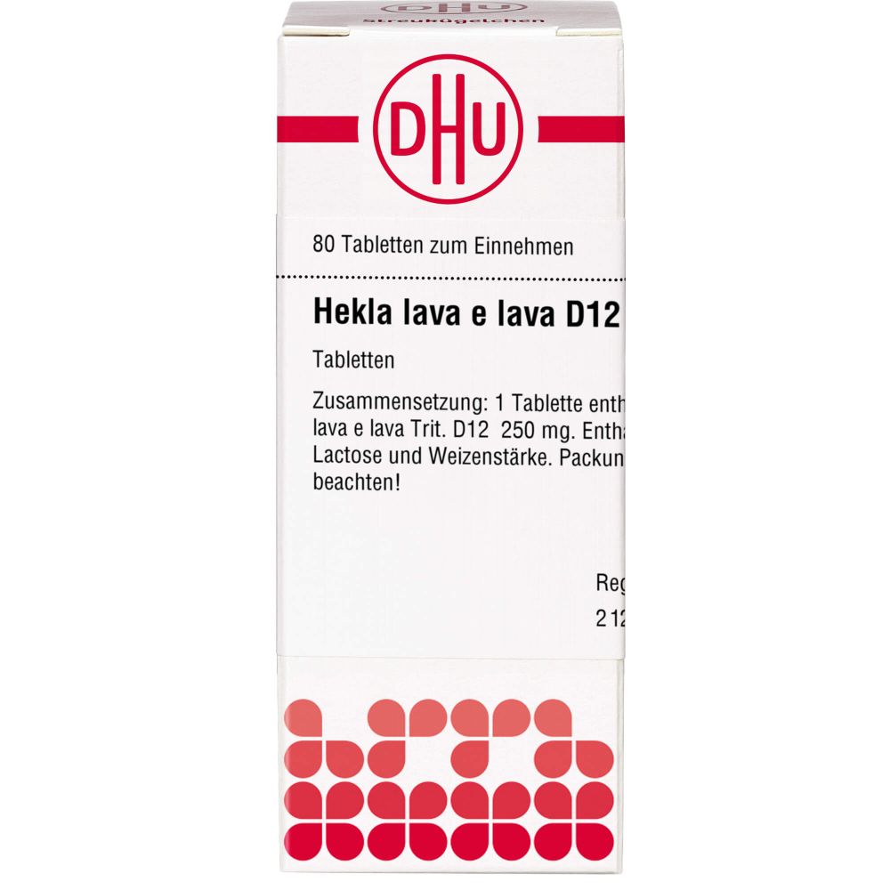 Hekla lava e lava D 12 Tabletten 80 St