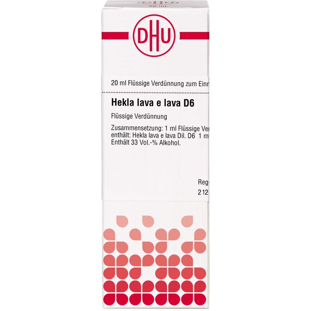 Hekla lava e lava D 6 Dilution 20 ml
