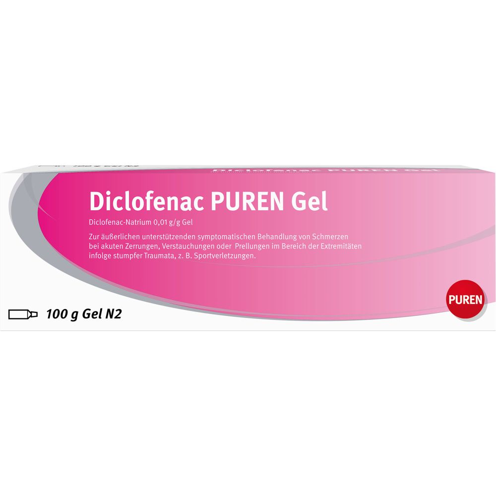 Diclofenac Puren Gel 100 g