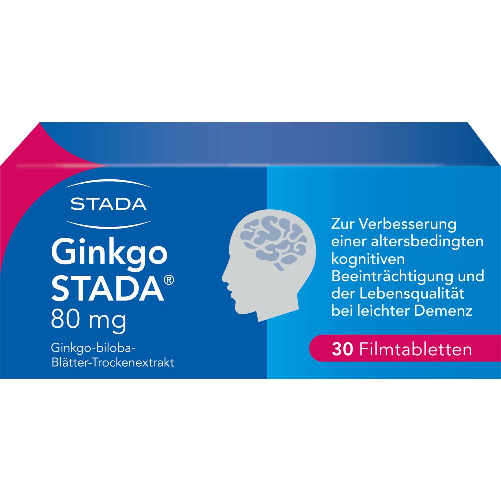 Ginkgo Stada 80 mg Filmtabletten 30 St