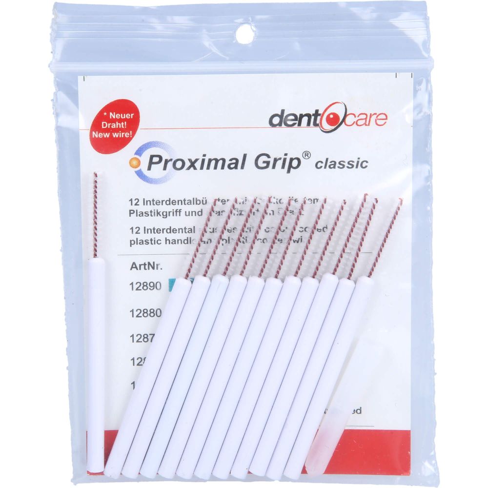 Proximal Grip fein weiß Interdentalbürste 12 St