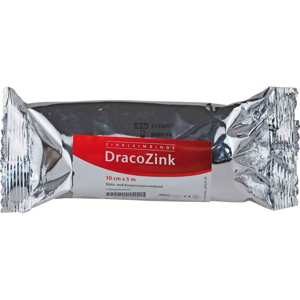 Zinkleimbinde Dracozink 10 cmx5m 1 St