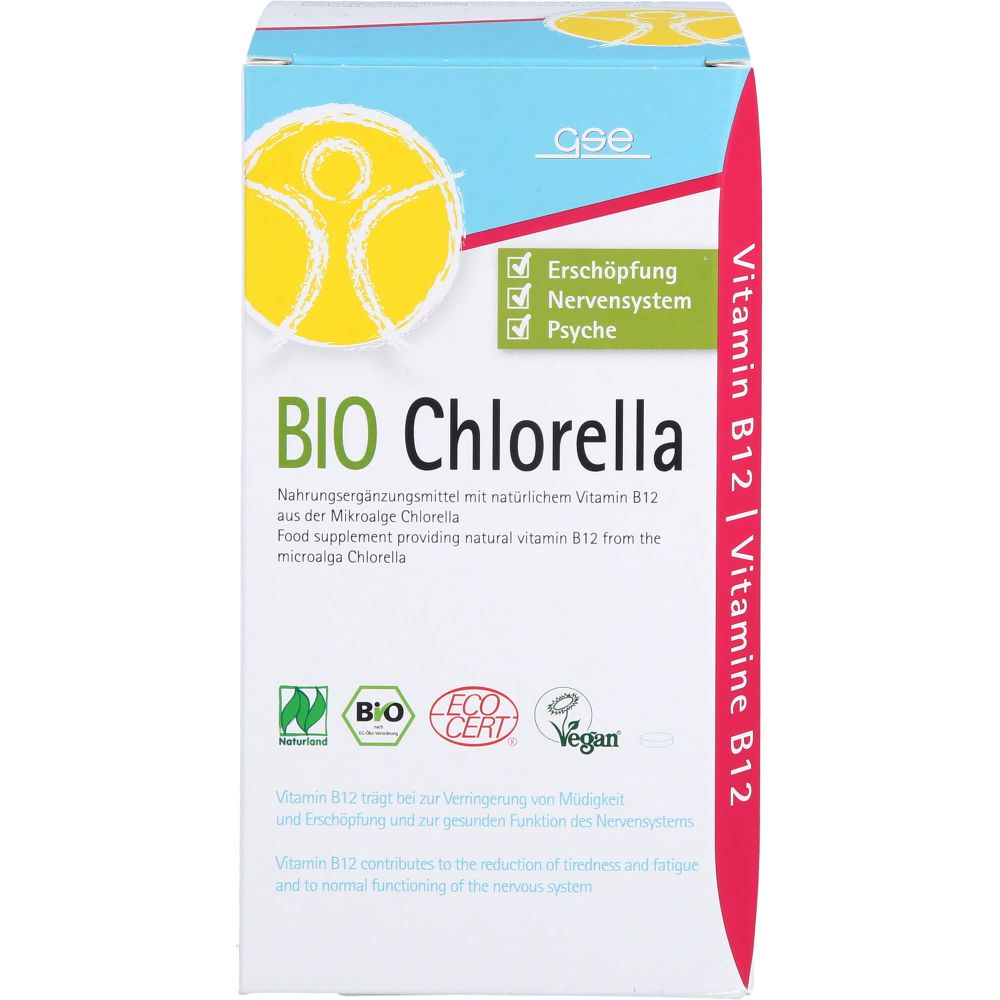Gse Chlorella 500 mg Bio Naturland Tabletten 550 St