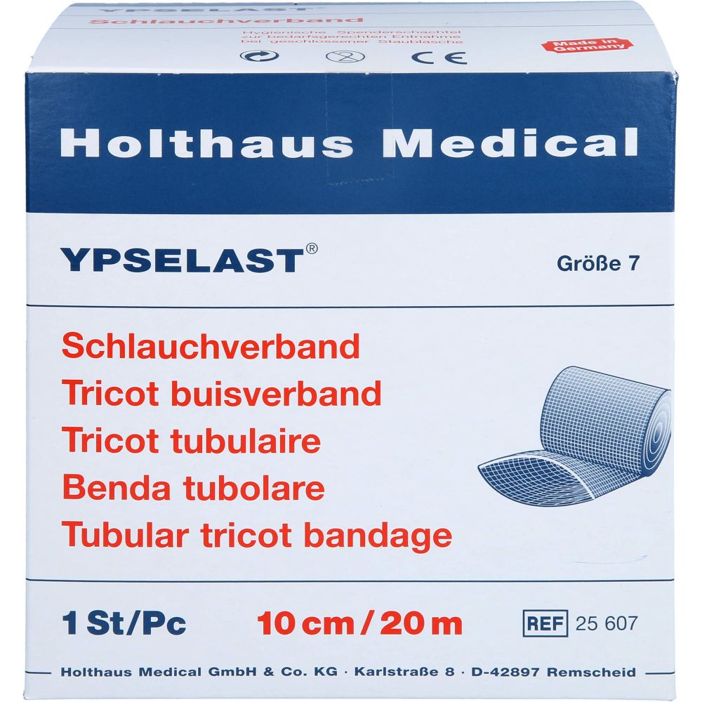 Schlauchverband Ypselast Gr.7 20 m weiß 1 St