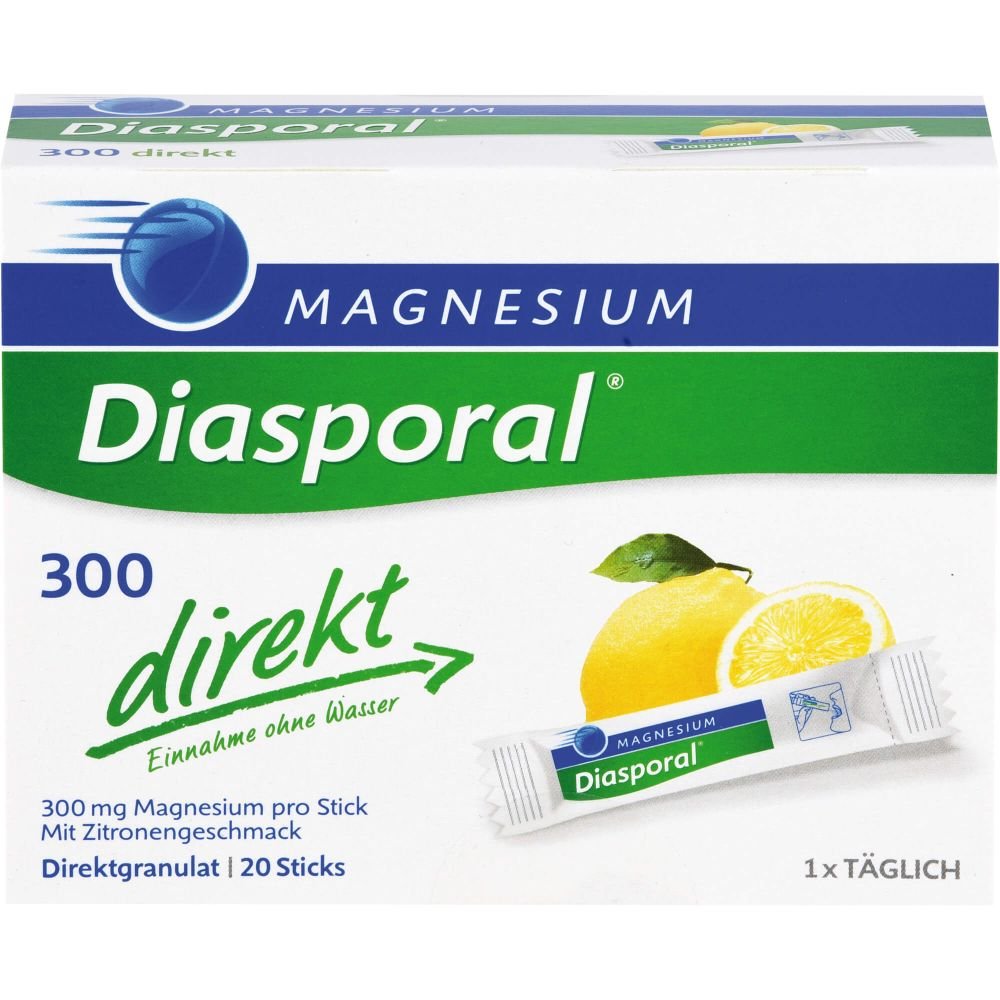 Magnesium Diasporal 300 direkt Granulat 20 St