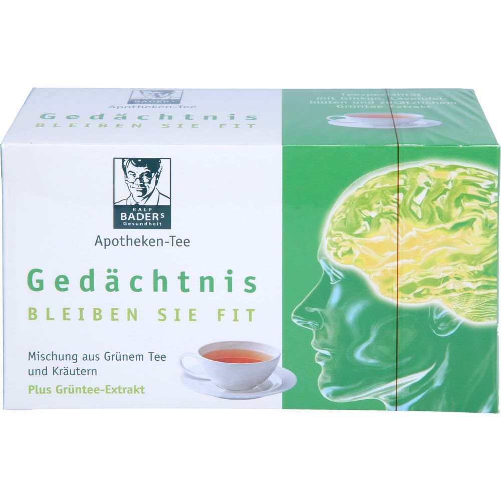 Baders Apotheken Tee Gedächtnis Filterbeutel 20 St