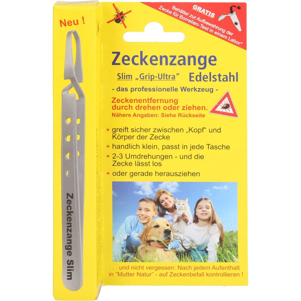 Zeckenzange Chirurgenstahl 1 St