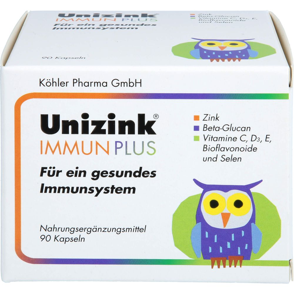 Unizink Immun Plus Kapseln 90 St