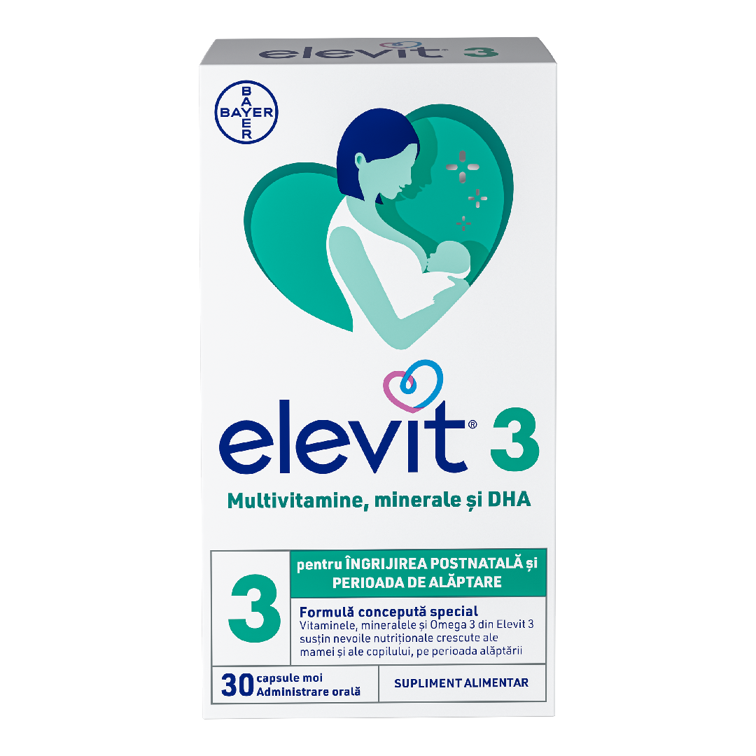 Elevit 3, 30 capsule, Bayer