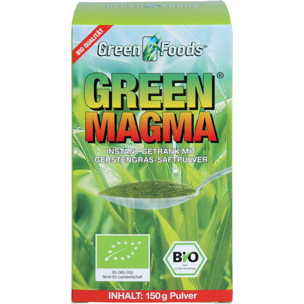 Green Magma Gerstengrasextrakt Pulver 150 g