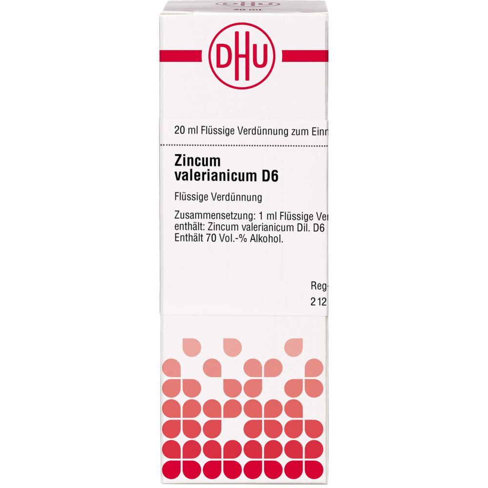 Zincum Valerianicum D 6 Dilution 20 ml