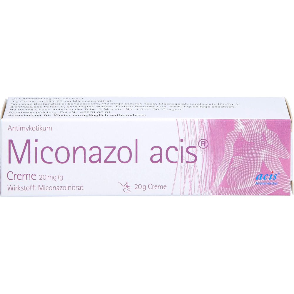 Miconazol acis Creme 20 g