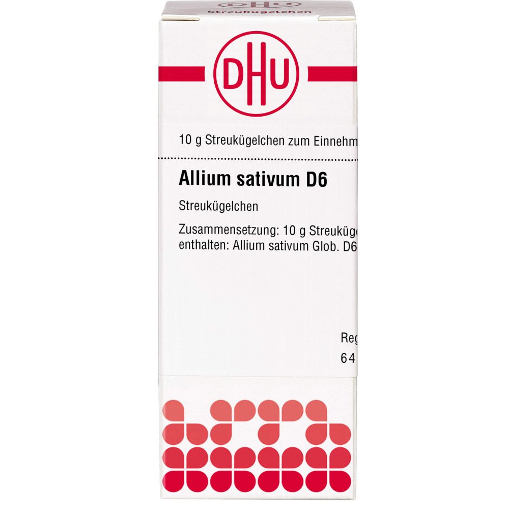 Allium Sativum D 6 Globuli 10 g