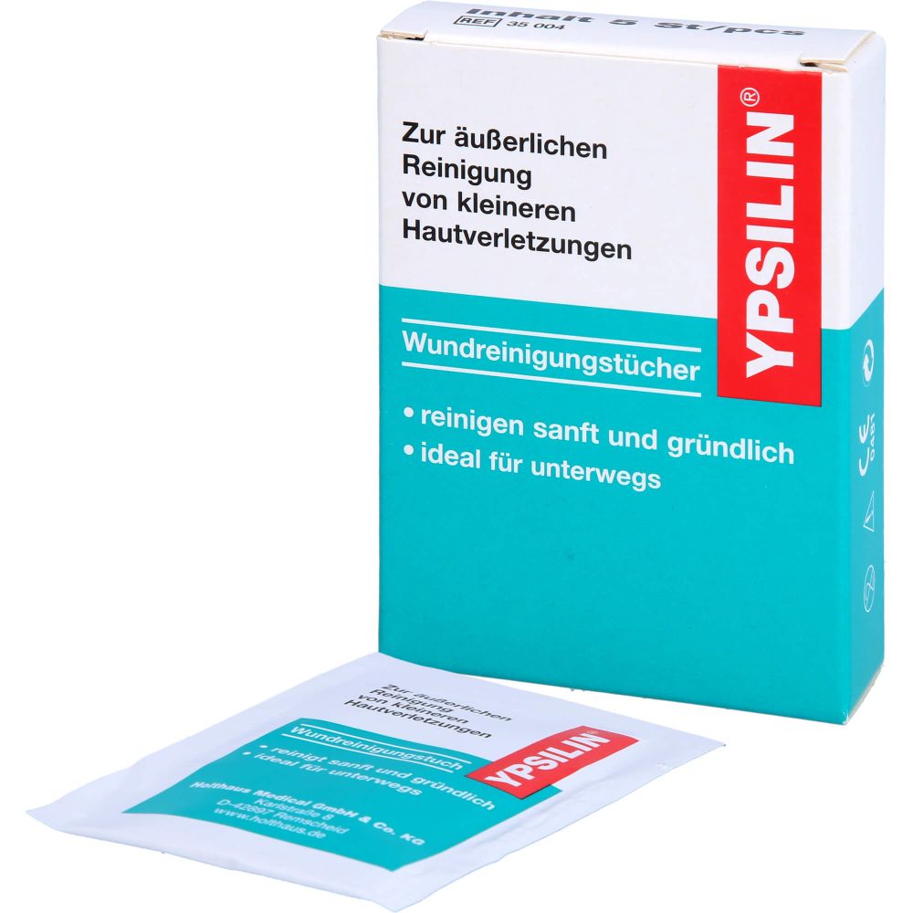 Ypsilin Wundreinigungstücher 5 St