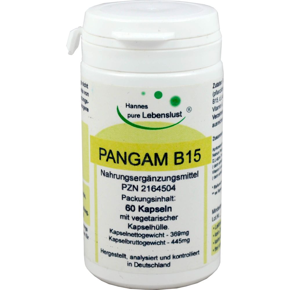 Pangam Vitamin B15 Kapseln 60 St