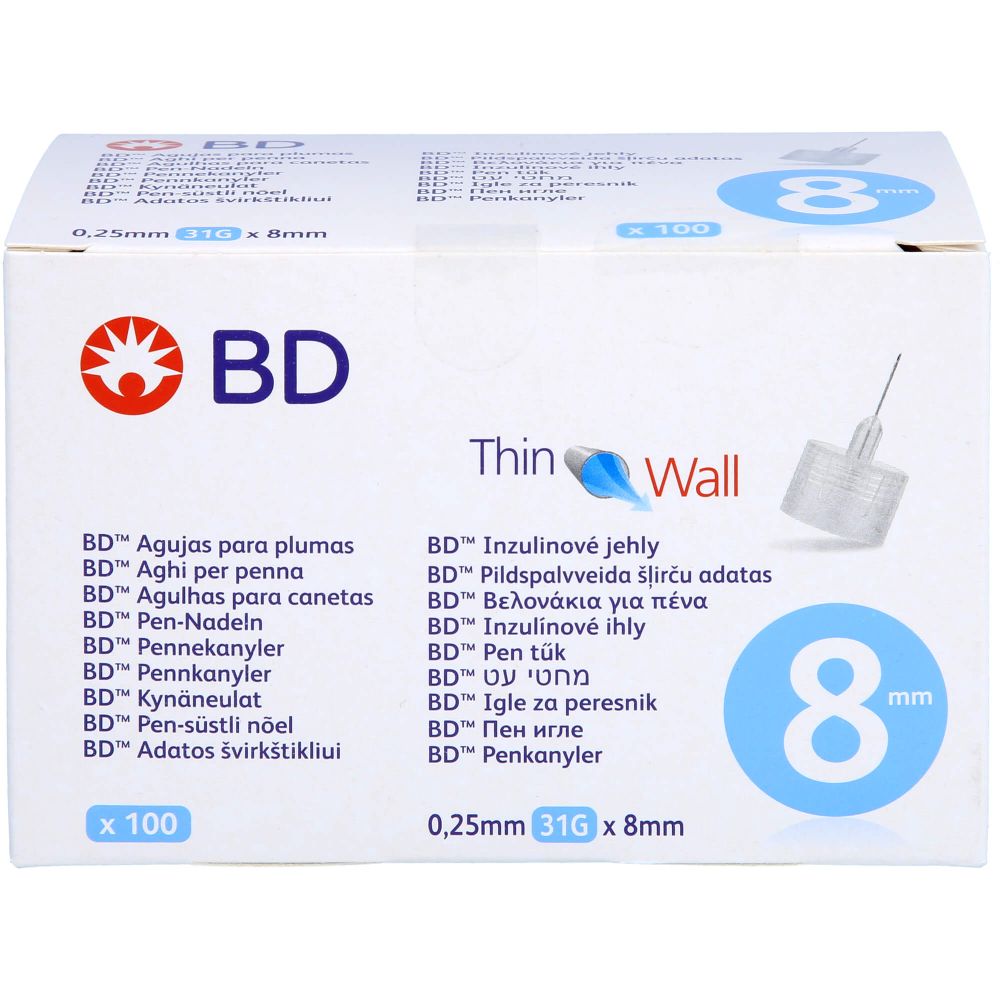 Bd Pen-Nadeln 0,25x8 mm 100 St