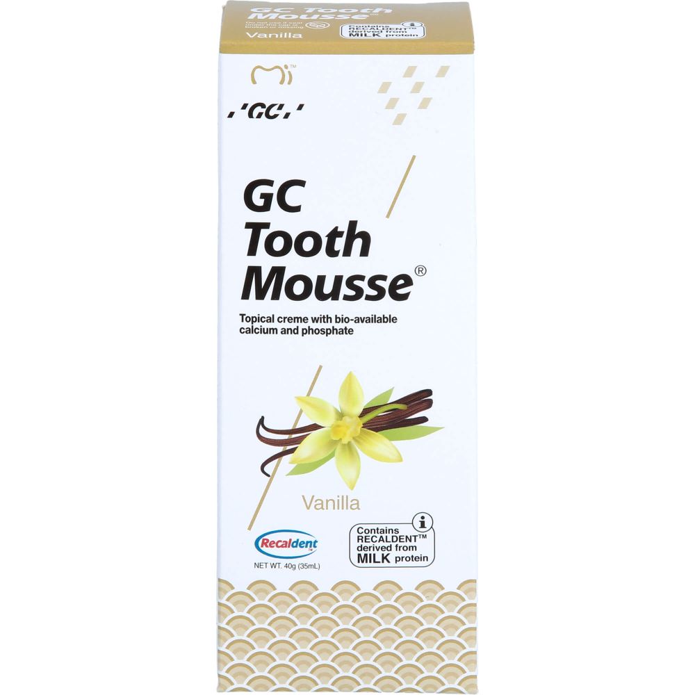 Gc Tooth Mousse Vanille 40 g