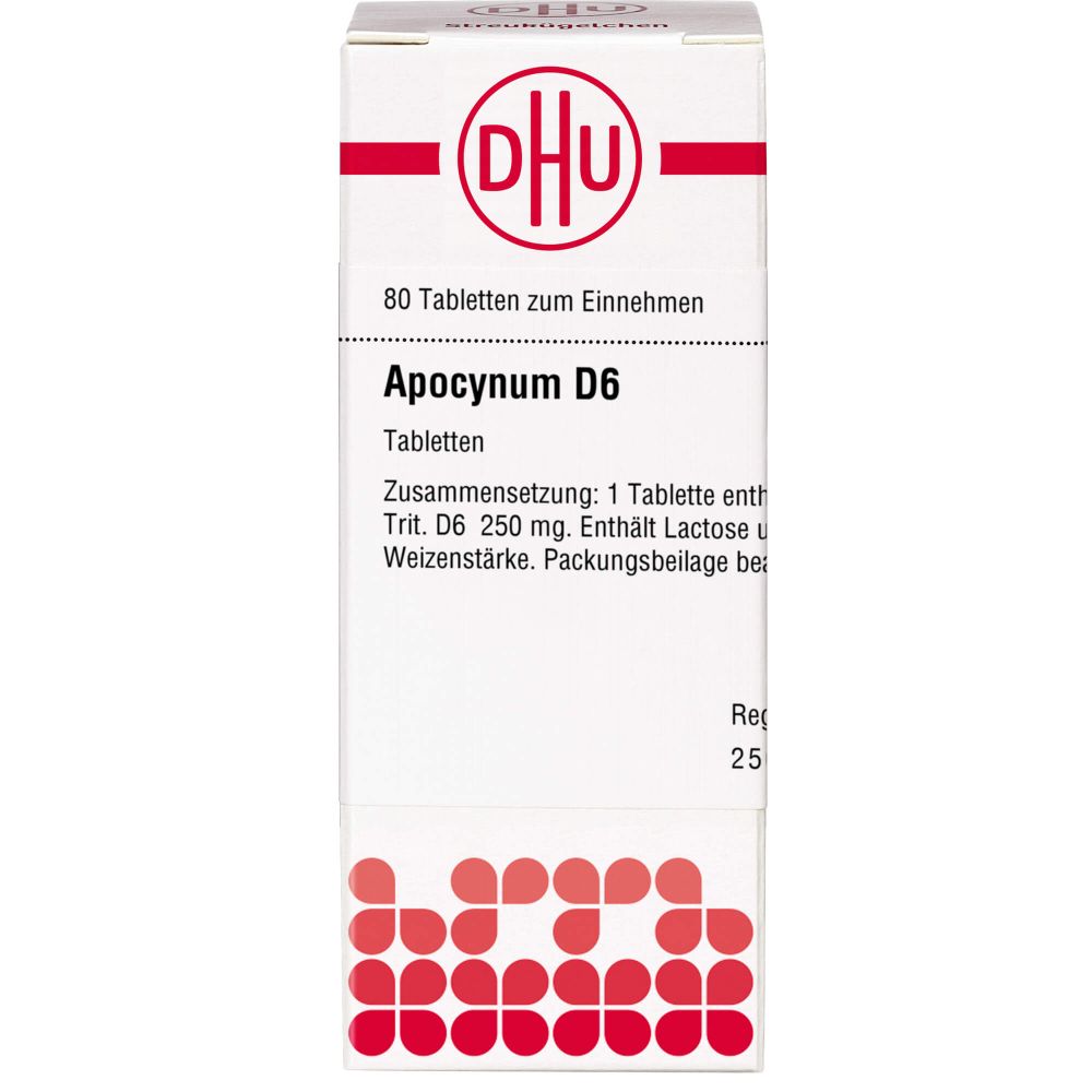Apocynum D 6 Tabletten 80 St