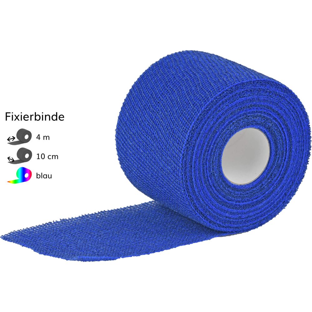 Dracoelfi haft color elast.Fixierb.10 cmx4 m blau 1 St