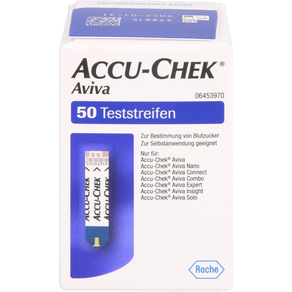 Accu-Chek Aviva Teststreifen Plasma Ii 50 St