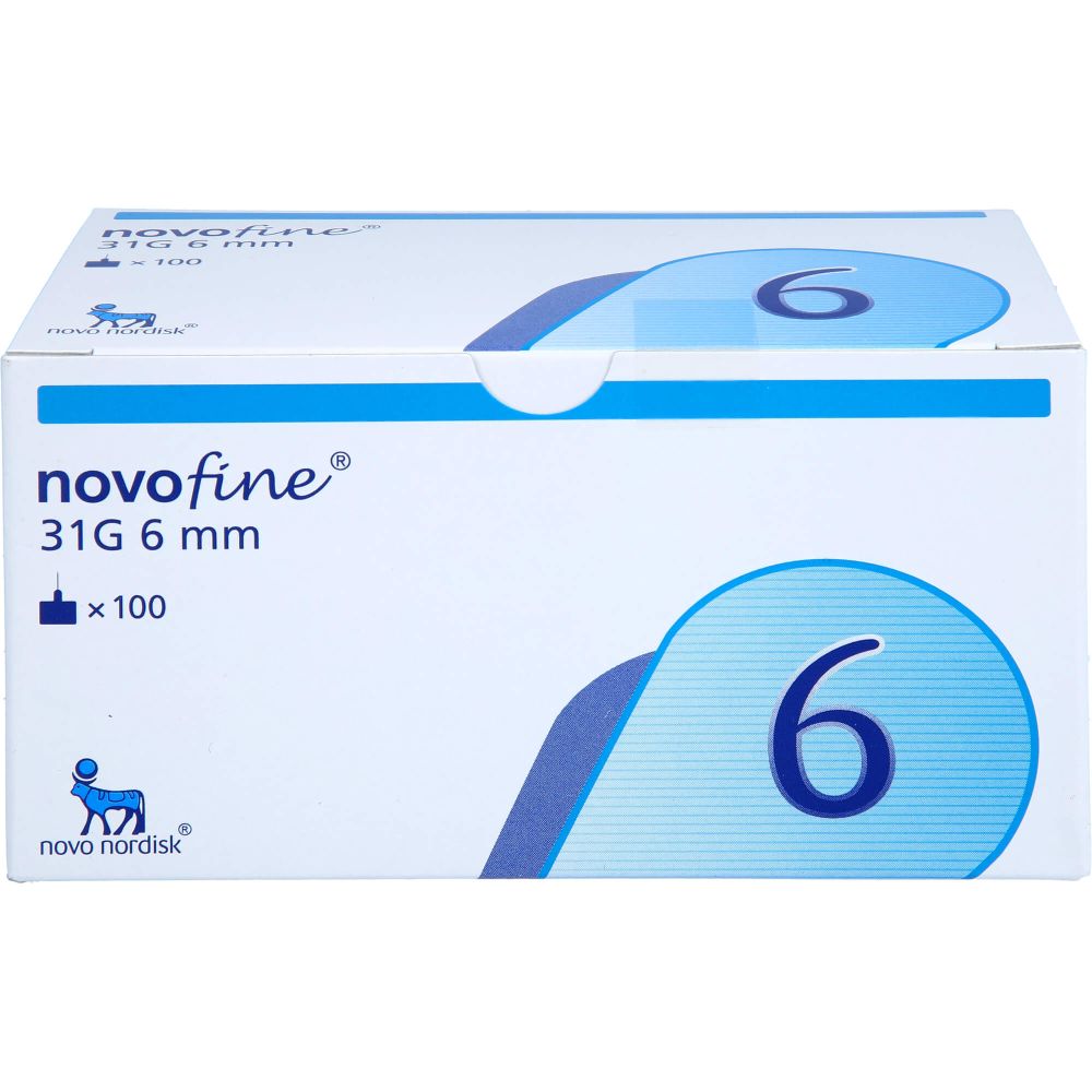 Novofine Nadeln 31 G 6 mm 100 St