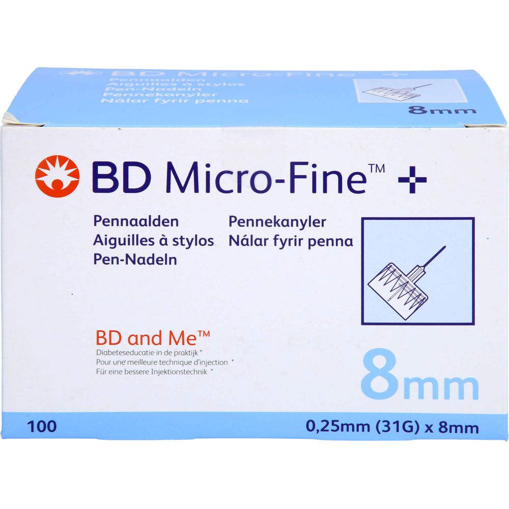 Bd Micro-Fine+ Pen-Nadeln 0,25x8 mm 31 G 100 St