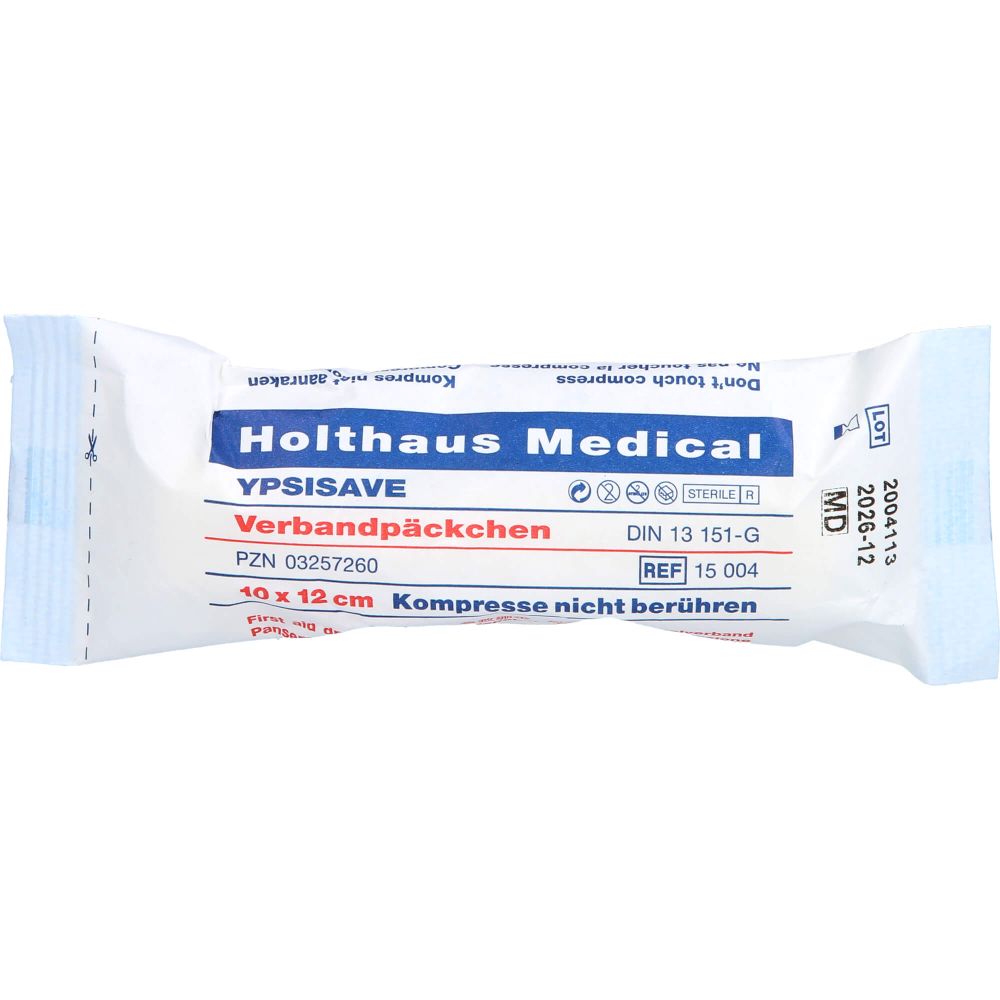 Verbandpäckchen Ypsisave 10x12 cm groß 1 St