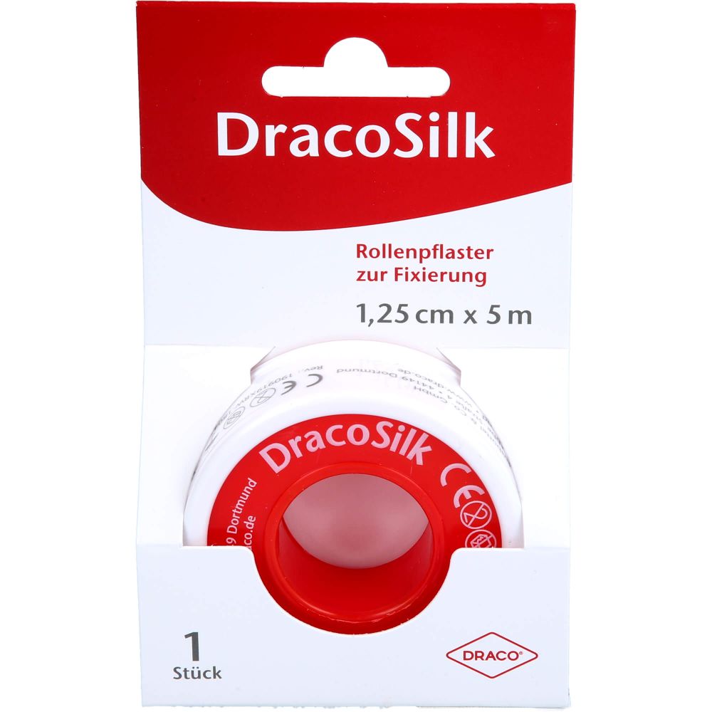 Dracosilk Rollenpflaster 1,25 cmx5 m 1 St