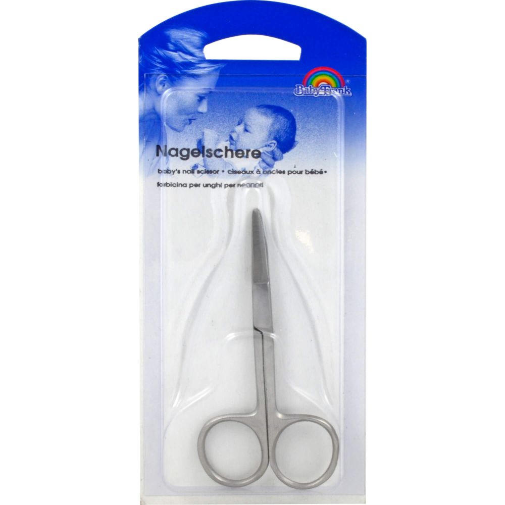 Babyschere 9 cm gebogen 1 St