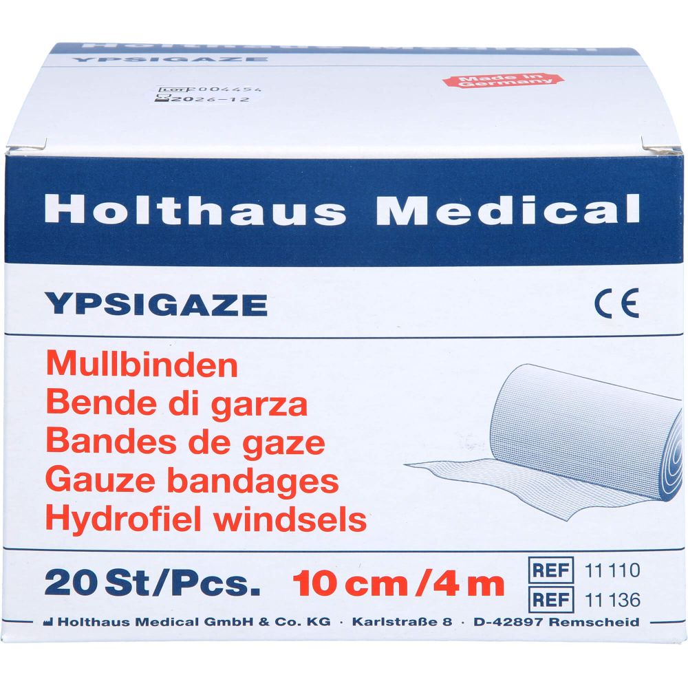 Mullbinden Din 10 cmx4 m 20 St