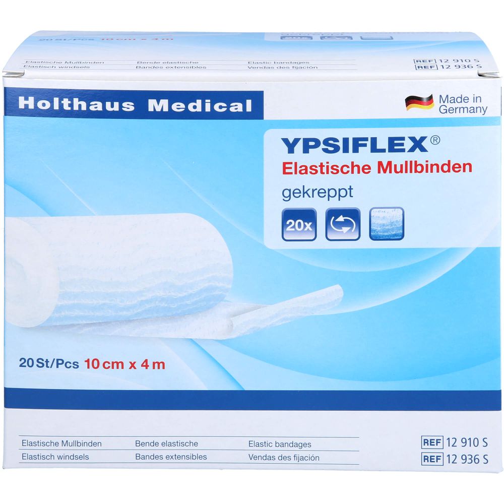 Mullbinden elastisch 10 cmx4 m 20 St